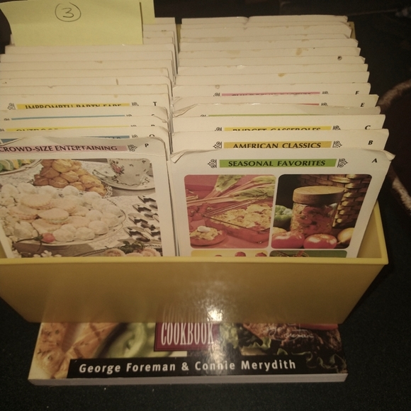 VintageBetty Crocker Recipe Card Library